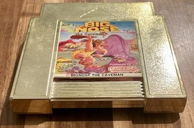Big Nose the Caveman (Nintendo Entertainment System, 1991) Gold NES authentic
