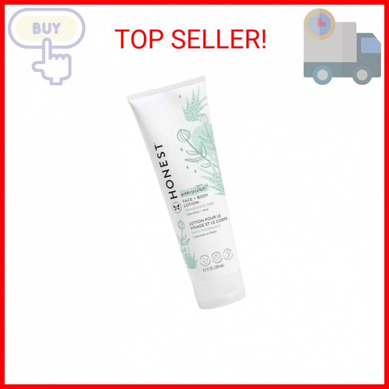 The Honest Company Hydrating Face and Body Lotion, Fast Abso