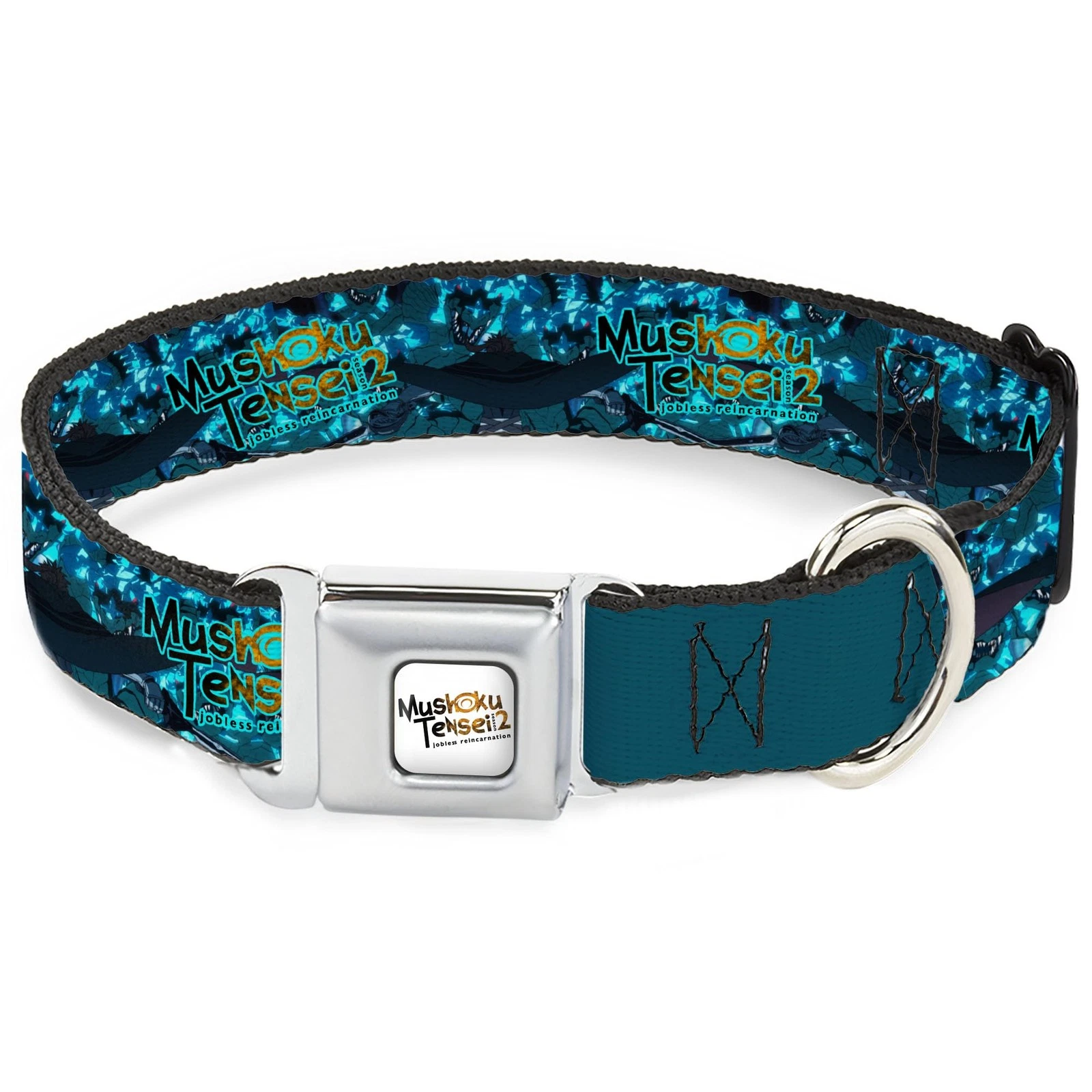 Crunchyroll Pet Collar, Dog Collar Metal Seatbelt Buckle, Mushoku Tensei Manatit