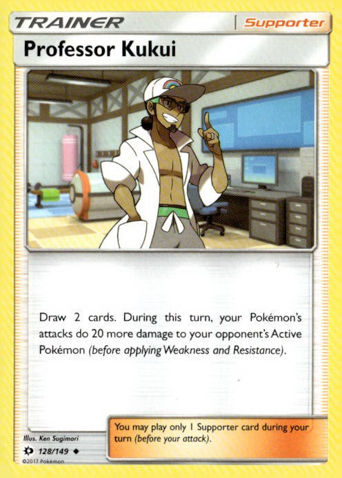 smA: Sun & Moon Starter Set #128/149 Professor Kukui