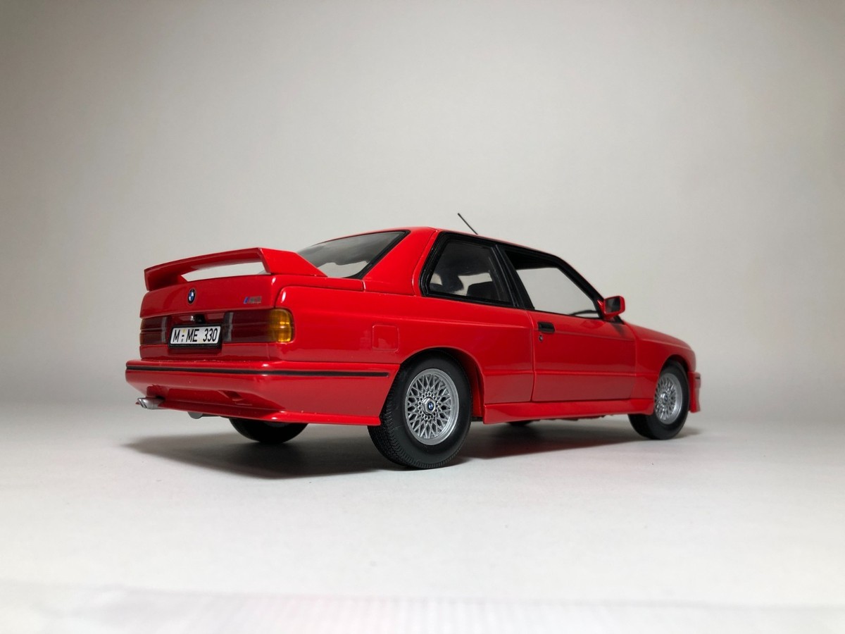 1/18 MINICHAMPS BMW M3 E30 Street Version RED | eBay