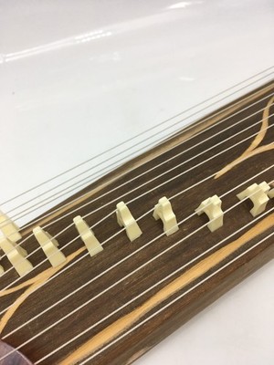 Koto Japanese acoustic harp Mini Wagakki 17in Musical Instrument