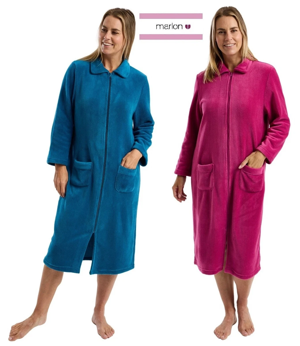ladies long fleece dressing gown uk for sale thick fluffy dressing gown