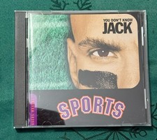 YOU DON'T KNOW JACK SPORTS PC GAME CD ROM