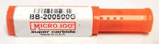 MICRO 100 BB-200500G 2-1/2" OAL x 1/4" SHANK TIN COATED R.H. BORING BAR