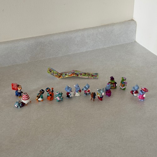Vintage Kinder Surprise Ferrero Die Happy Hippo Hochzeit Full Set 1999 Figures