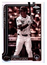 2025 Topps Chrome #USC156 Tyler Callihan Sepia Refractors