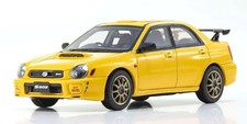 Kyosho - Kyosho Original Diecast 1/43 Subaru Impreza S202 Yellow