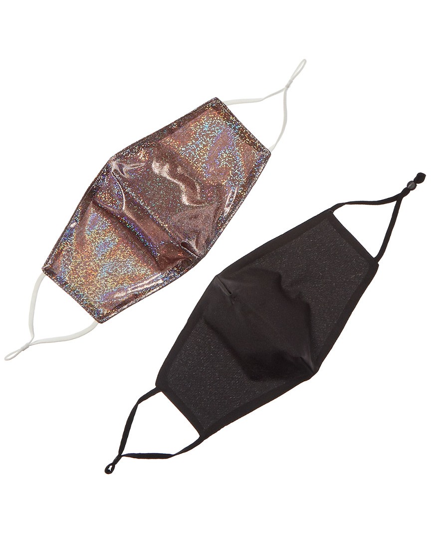 Marcus Adler Set Of 2 Cloth Face Masks Womens Grey 2090₽