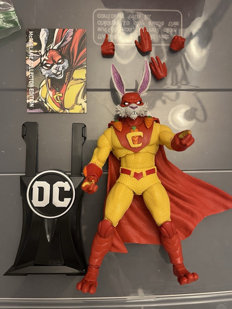 McFarlane Toys DC Multiverse CAPTAIN CARROT 7” Figure Justice