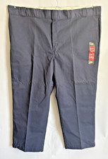 Dickies 874 Original Fit Classic Work Straight Leg Pants 46x32 Navy Blue NWT