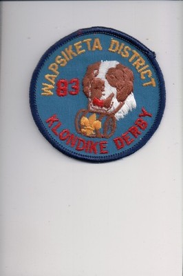 1983 Wapsiketa District Klondike Derby patch