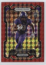 2024 Panini Prizm Draft Picks Red Finite Prizm 14/125 Emani Bailey #158 04fu