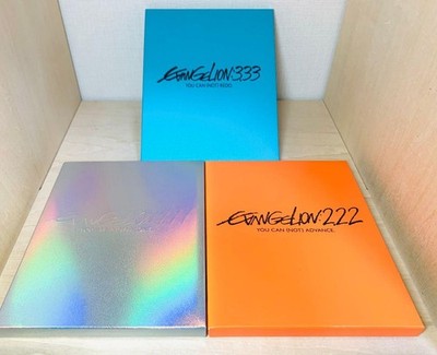 Rebuild of Evangelion 1.11 2.22 3.33 Blu-ray Limited Edition Set Japan