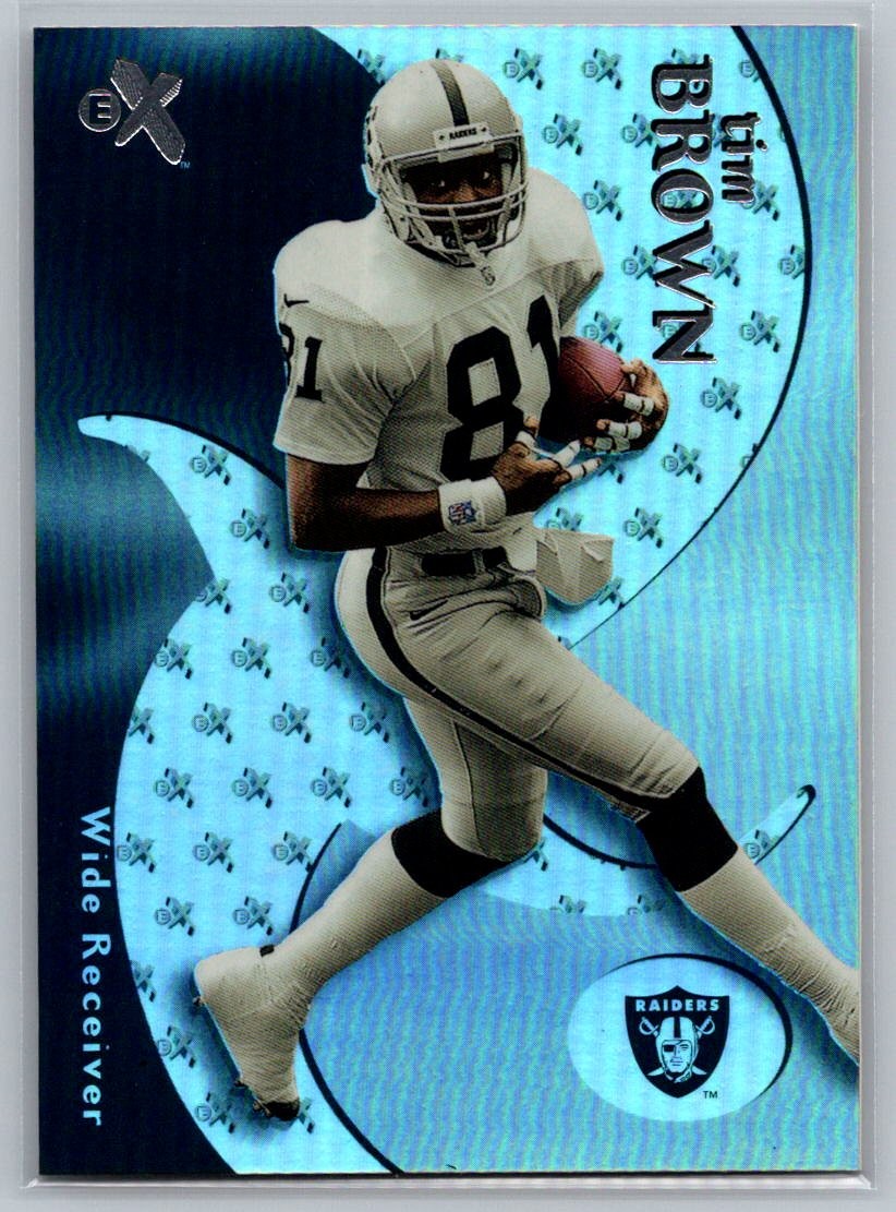 2000 Fleer E-X #28 Tim Brown