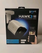 Geeni Hawk 3 1080p HD Wi-Fi Security Cam Two Way Audio Night Vision NEW