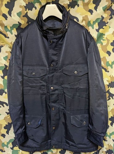 Issey Miyake Men, Issey Miyake Men M65 Military Jacket Navy Oversized Vintage Size L 80s 90s