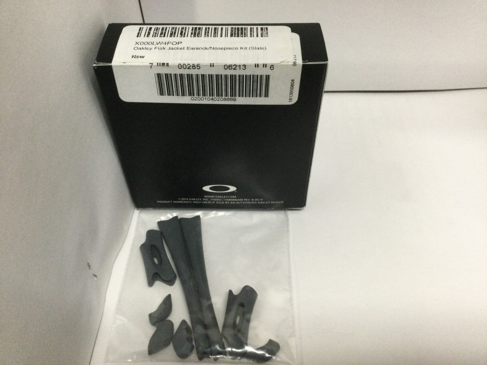 OAKLEY FLAK JACKET EARSOCK & NOSEPIECE KIT [SLATE]