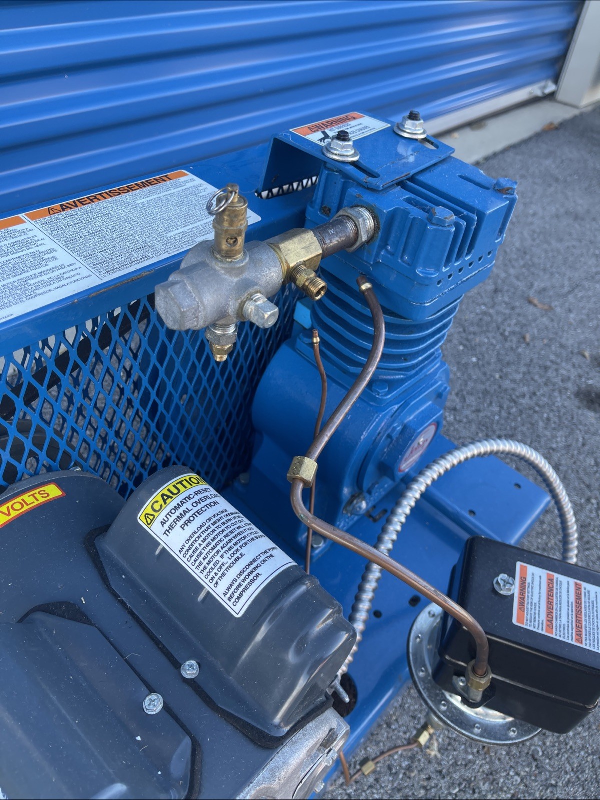 Jenny F12S-BS Fire Sprinkler Piston Air Compressor