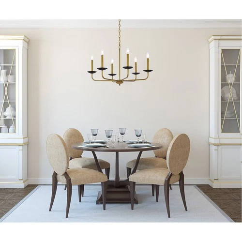 Living District LD812D30BRK Cohen Pendant Black and Brass - Picture 2 of 8