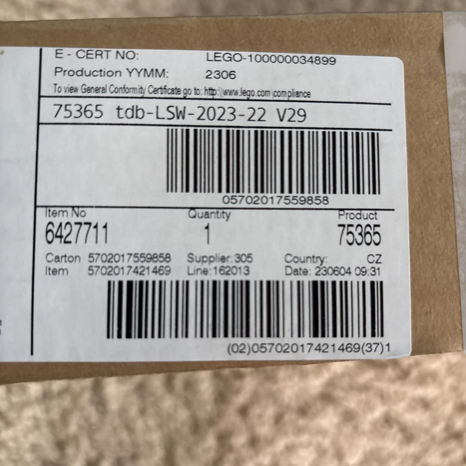 LEGO STAR WARS - 75365 - Yavin 4 Rebel Base - New In Sealed Box - Image 3 of 4