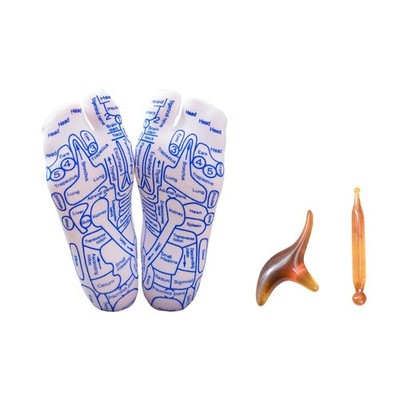 Broman Reflexology Socks with Trigger Point Woman-Small, Socktools4woman 