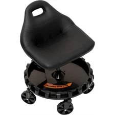 Traxion 2-702 ProGear Mobile Rolling Gear Race Seat with Tray and Five All Terra