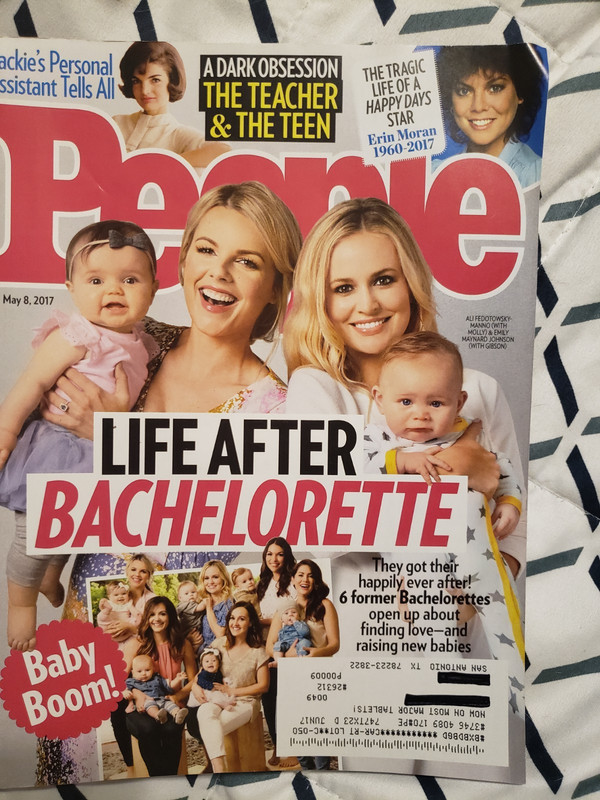 PEOPLE MAGAZINE MAY 8 2017 LIFE AFTER BACHELORETTE