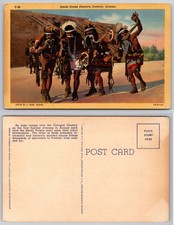 Smoki Snake Dancers Prescott Arizona Postcard