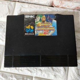 SNK Neo Geo AES King of the Monsters 2 ROM Cartridge CIB Japan Manual Box
