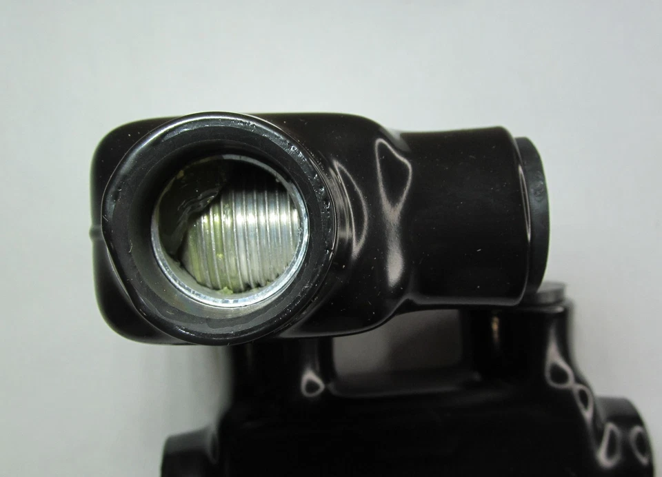 2-PACK NEW NSI POLARIS BLACK ISR-500 MCM 4-AWG INSULATED INLINE SPLICE - Image 3 of 4