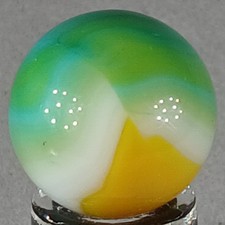 Vintage Vitro Patch Marble .61 Inches Near-Mint Condition Combined Shipping