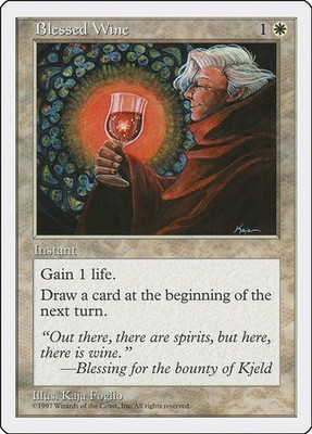 Blessed Wine - 11 - HP - Common - Fifth Edition
