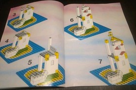 ⭐Lego Pirates 6265 Sabre Island 1989 Instructions ⭐