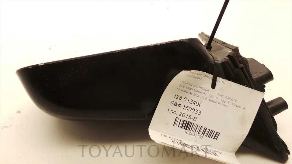 92-94 TOYOTA CAMRY PASSENGER SIDE RIGHT SIDE VIEW MIRROR ASSEMBLY  - Image 3 of 4