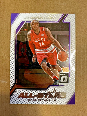 Kobe Bryant 2017-18 Panini Donruss Optic  All-Stars #26 Insert NM or better