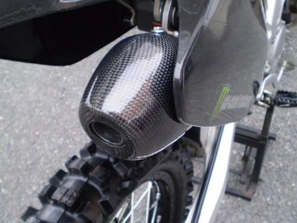 Tornillos de tapa de carbono silenciador genuino Honda CR125R 1996-2005 CR250R 1991-2005 Foto 3 de 3