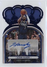 2022-23 Panini Crown Royale Rookie Blue 5/75 Jaden Hardy #RCA-JDH Auto 1d59