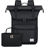 Lubardy Rolltop Rucksack Herren Damen Wasserdicht Rucksack Herren Laptop Rucksac