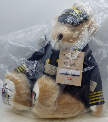 SEALED NWT! 2011  EXCLUSIVE  WHITE STAR LINE TITANIC CAPTAIN SMITH TEDDY BEAR