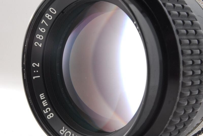 EXC] Nikon Ai-s AIS Nikkor 85mm f2 Portrait MF Prime Lens Free