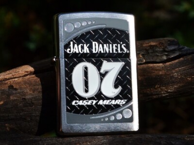 Jack Daniels Racing Zippo Lighter - Casey Mears - NASCAR - Chevy