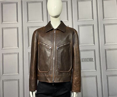 Gorgeous Dior Signature SS25 Removable Shearling Collar Calfskin