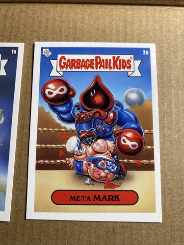 Ejected Elon Musk & Meta Mark Zuckerberg Garbage Pail Kids 2021 Was The Worst - Picture 3 of 6