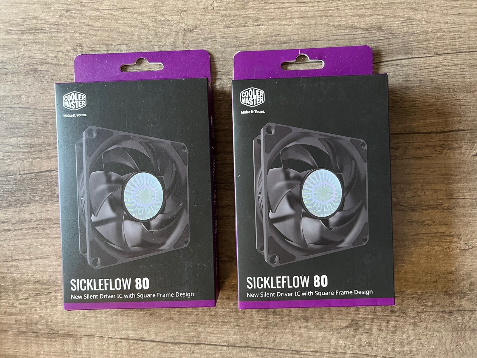 cooler master 80mm case fans （2 fans） eBay