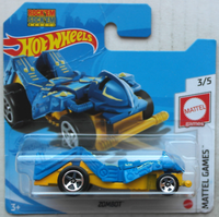 Hot Wheels Zombot Blau/Gelb Mattel Games Neu/Ovp Hw Spielzeugauto Roboter Auto