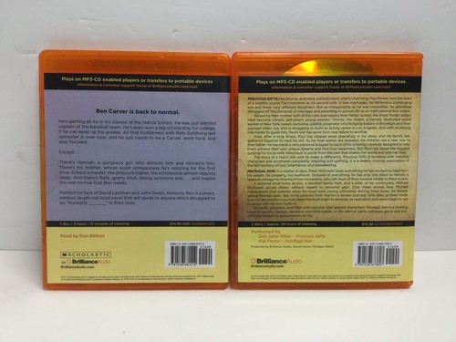 Audiobook MP3 Lot of 4 CDs Audio Books Fiction Sci-Fi Young Adult - Picture 4 of 4