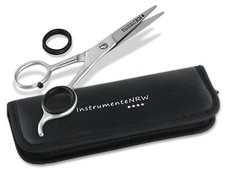 Haarschere Friseurschere Bartschere 4,5 Zoll 11,43 cm Mikroverzahnung im Etui
