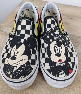 mickey flame vans
