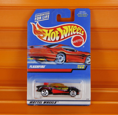 Hot Wheels - 1997 - FLASHFIRE (5DOT's, 98er Karte) - Open Stock - Collector #140